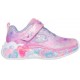Skechers Heart Παιδικά Sneakers με Φωτάκια Ροζ 302696N-LPMT