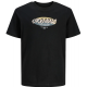 Jack & Jones Παιδική Μπλούζα Κοντομάνικη Μαυρο 12278350 black Jack & Jones Παιδική Μπλούζα Κοντομάνικη Μαυρο 12278350 black