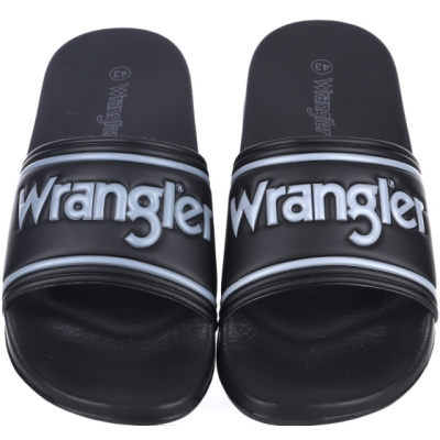 Wrangler Ανδρικές Σαγιονάρες Slides 20251042.25y - black Wrangler Ανδρικές Σαγιονάρες Slides 20251042.25y - black
