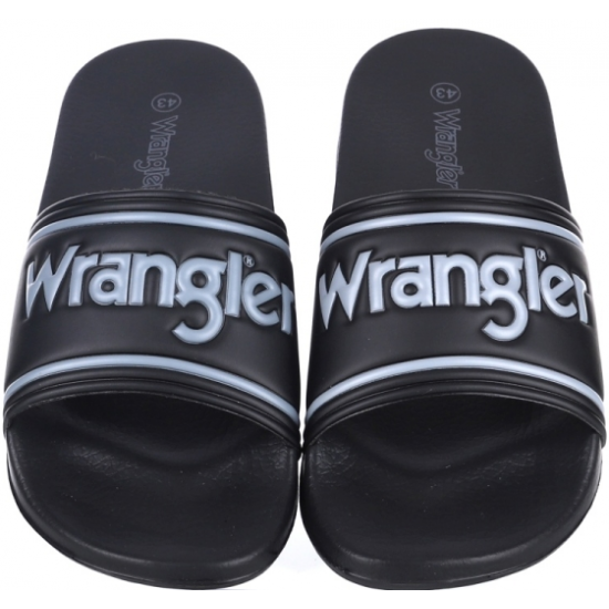 Wrangler Ανδρικές Σαγιονάρες Slides 20251042.25y - black Wrangler Ανδρικές Σαγιονάρες Slides 20251042.25y - black