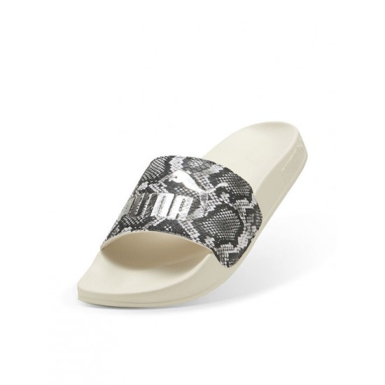 Puma Slides σε Μπεζ Χρώμα Κροκό 400680-02 Puma Slides σε Μπεζ Χρώμα Κροκό 400680-02