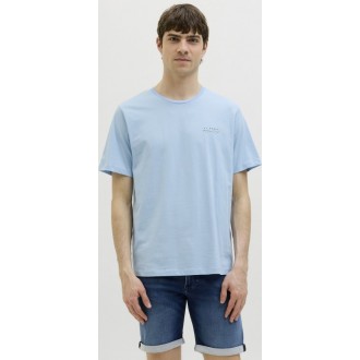 JJ REBEL by Jack & Jones T-Shirt 12281954-chambray blue JJ REBEL by Jack & Jones T-Shirt 12281954-chambray blue