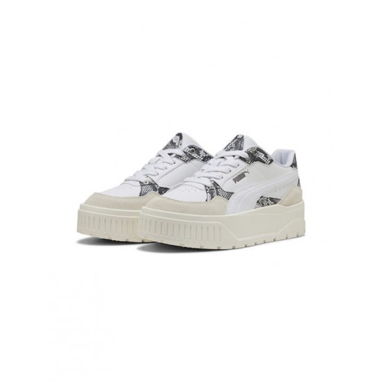 Puma Karmen Ii Idol Snake Chic Γυναικεία Sneakers Λευκά 400395-01 Puma Karmen Ii Idol Snake Chic Γυναικεία Sneakers Λευκά 400395-01