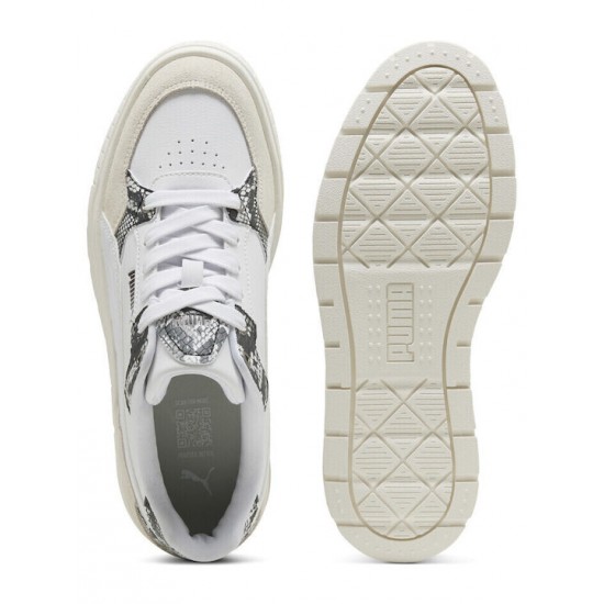 Puma Karmen Ii Idol Snake Chic Γυναικεία Sneakers Λευκά 400395-01 Puma Karmen Ii Idol Snake Chic Γυναικεία Sneakers Λευκά 400395-01