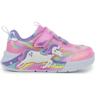 Skechers Παιδικά Sneakers Ροζ 302298N-PKMT