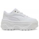Puma Karmen Γυναικεία Flatforms Sneakers Λευκά 400369-02 Puma Karmen Γυναικεία Flatforms Sneakers Λευκά 400369-02