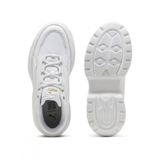 Puma Karmen Γυναικεία Flatforms Sneakers Λευκά 400369-02 Puma Karmen Γυναικεία Flatforms Sneakers Λευκά 400369-02