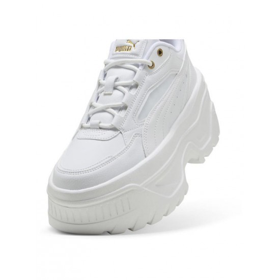 Puma Karmen Γυναικεία Flatforms Sneakers Λευκά 400369-02 Puma Karmen Γυναικεία Flatforms Sneakers Λευκά 400369-02