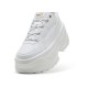 Puma Karmen Γυναικεία Flatforms Sneakers Λευκά 400369-02 Puma Karmen Γυναικεία Flatforms Sneakers Λευκά 400369-02