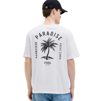 JJ REBEL by Jack & Jones T-Shirt 12273785 white JJ REBEL by Jack & Jones T-Shirt 12273785 white