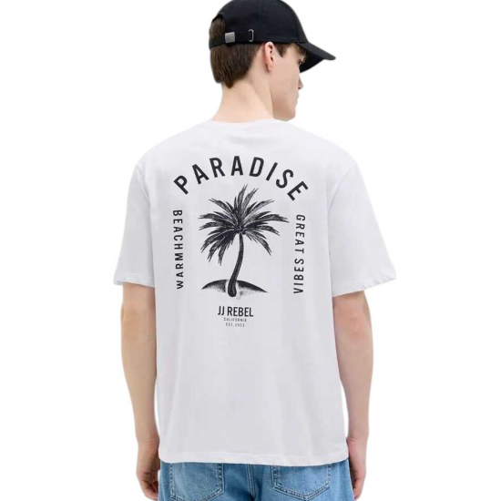 JJ REBEL by Jack & Jones T-Shirt 12273785 white JJ REBEL by Jack & Jones T-Shirt 12273785 white