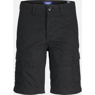 Jack & Jones Παιδική Βερμούδα Cargo Μαύρη 12274580-black Jack & Jones Παιδική Βερμούδα Cargo Μαύρη 12274580-black