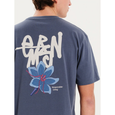 Emerson T-shirt Blue 251.EM33.48-Indigo-Blue Emerson T-shirt Blue 251.EM33.48-Indigo-Blue