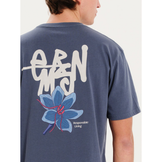 Emerson T-shirt Blue 251.EM33.48-Indigo-Blue Emerson T-shirt Blue 251.EM33.48-Indigo-Blue