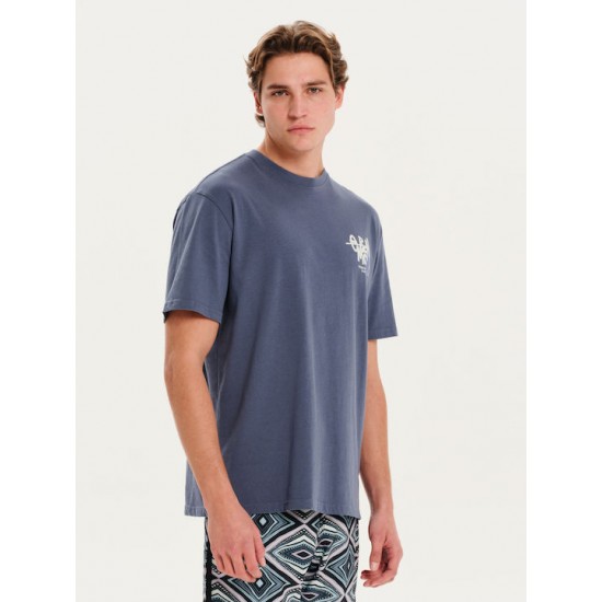Emerson T-shirt Blue 251.EM33.48-Indigo-Blue Emerson T-shirt Blue 251.EM33.48-Indigo-Blue