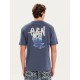 Emerson T-shirt Blue 251.EM33.48-Indigo-Blue Emerson T-shirt Blue 251.EM33.48-Indigo-Blue
