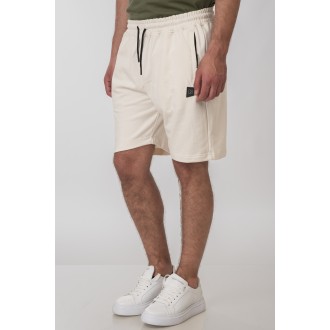 Rebase Ανδρική Βερμούδα 251RMS-6013 off white Rebase Ανδρική Βερμούδα 251RMS-6013 off white