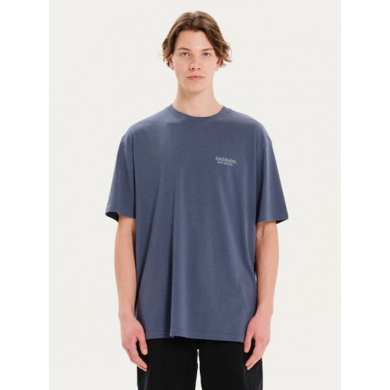Emerson T-shirt Μπλε 251.EM33.44-Indigo-Blue Emerson T-shirt Μπλε 251.EM33.44-Indigo-Blue