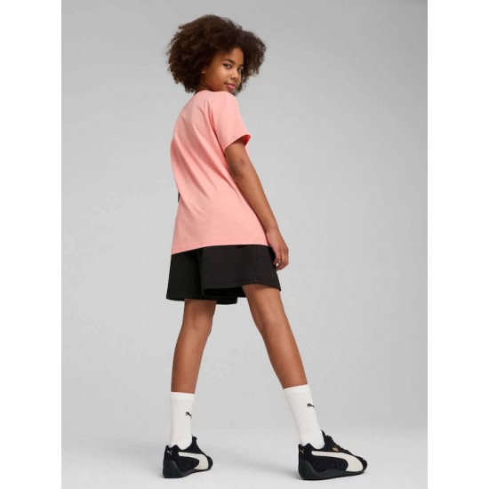 Puma Παιδικό Σετ με Σορτς Καλοκαιρινό 2τμχ Ροζ 686308-18 Puma Παιδικό Σετ με Σορτς Καλοκαιρινό 2τμχ Ροζ 686308-18