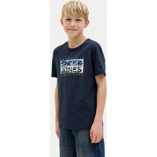 Jack&Jones Junior T-Shirt Cotton Regular Fit 12269809 - sky captain