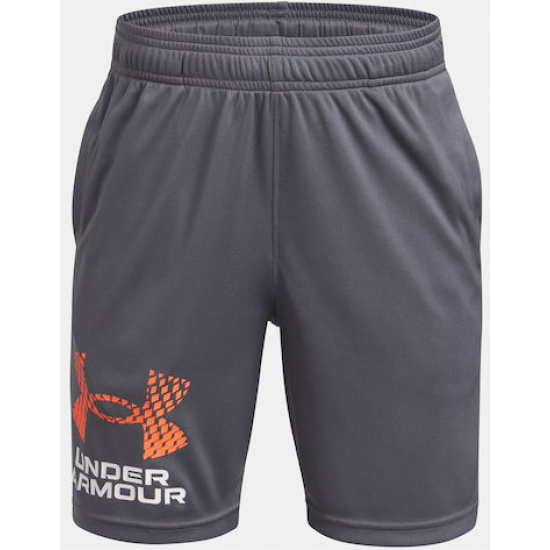 Under Armour Αθλητικό Παιδικό Σορτς-Βερμούδα Γκρι 1383333-025 Under Armour Αθλητικό Παιδικό Σορτς-Βερμούδα Γκρι 1383333-025