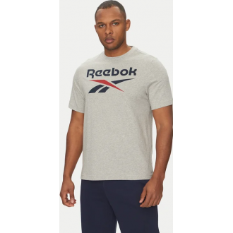 Reebok T-Shirt Regular Fit 100217137 Γκρι Reebok T-Shirt Regular Fit 100217137 Γκρι