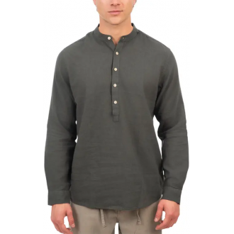 ​Rebase Ανδρικό Πουκάμισο 251RGS-5059-Midnight Moss