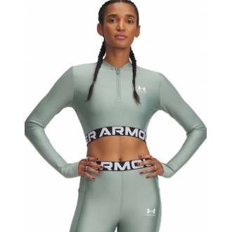 Under Armour Γυναικεία Αθλητική Μπλούζα Μακρυμάνικη Fast Drying Πράσινη 1388692-348