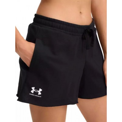 Under Armour Γυναικείο Πετσετέ Σορτς μαύρο 1389657-001