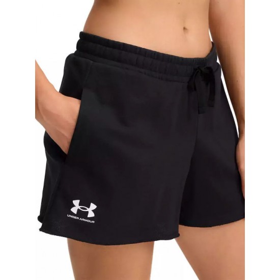 Under Armour Γυναικείο Πετσετέ Σορτς μαύρο 1389657-001 Under Armour Γυναικείο Πετσετέ Σορτς μαύρο 1389657-001