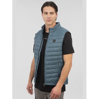 Rebase Αμάνικο Μπουφάν Deep Teal 251RSJK-2033-DEEP-TEAL Rebase Αμάνικο Μπουφάν Deep Teal 251RSJK-2033-DEEP-TEAL