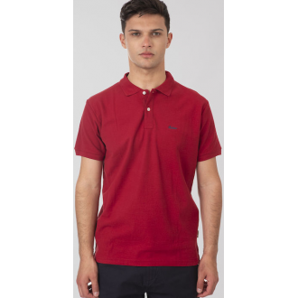 Rebase Polo Μπλούζα Κοντομάνικη RPS-3032 red Rebase Polo Μπλούζα Κοντομάνικη RPS-3032 red