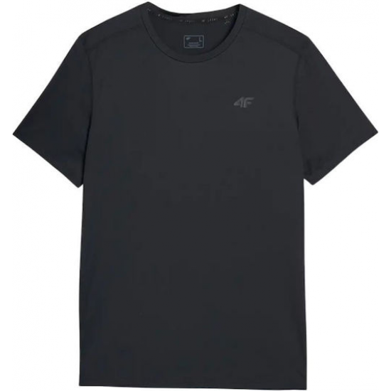 4F Αθλητικό T-shirt Μαύρο 4FWSS25TFTSM1343-20S 4F Αθλητικό T-shirt Μαύρο 4FWSS25TFTSM1343-20S