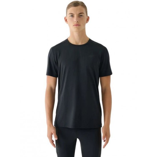 4F Αθλητικό T-shirt Μαύρο 4FWSS25TFTSM1343-20S 4F Αθλητικό T-shirt Μαύρο 4FWSS25TFTSM1343-20S
