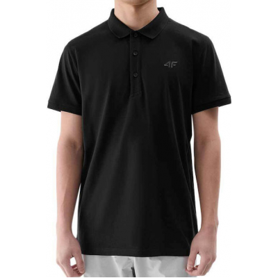 4F Polo T-shirt Μαύρο 4FWMM00TPTSM367-20S