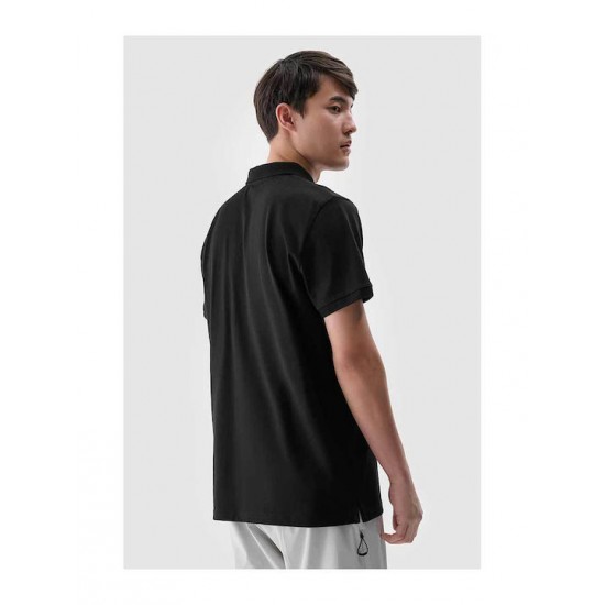 4F Polo T-shirt Μαύρο 4FWMM00TPTSM367-20S 4F Polo T-shirt Μαύρο 4FWMM00TPTSM367-20S