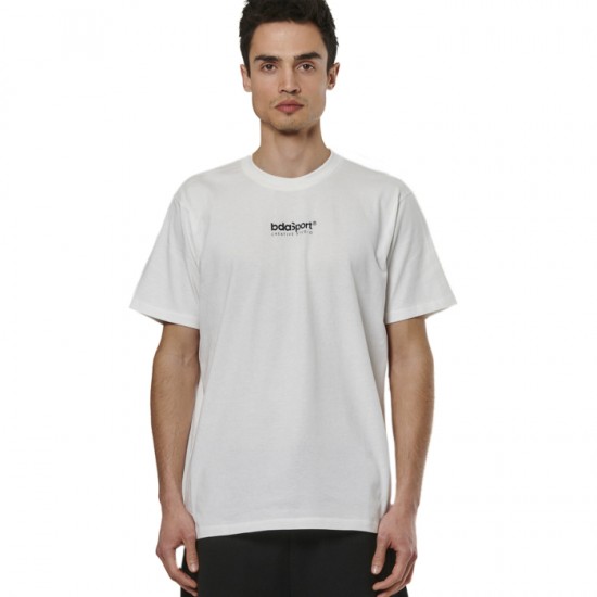Body Action ΑΝΔΡΙΚΟ T-SHIRT 053525 white alyssum Body Action ΑΝΔΡΙΚΟ T-SHIRT 053525 white alyssum
