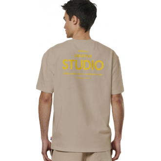 Body Action ΑΝΔΡΙΚΟ T-SHIRT 053526-TAUPE GREY