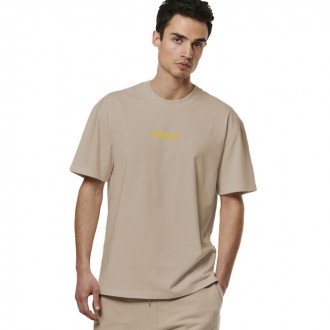 Body Action ΑΝΔΡΙΚΟ T-SHIRT 053526-TAUPE GREY