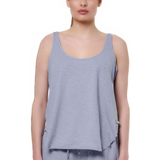 Body Action Γυναικεία Μπλούζα Βαμβακερή Αμάνικη 041517 Lavender Blue