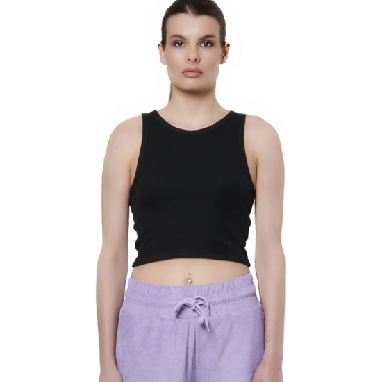 Body Action ΓΥΝΑΙΚΕΙΟ ΡΙΠ ΑΜΑΝΙΚΟ 041513-BLACK Body Action ΓΥΝΑΙΚΕΙΟ ΡΙΠ ΑΜΑΝΙΚΟ 041513-BLACK
