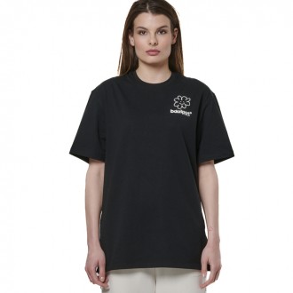 Body Action ΓΥΝΑΙΚΕΙΟ ΒΑΜΒΑΚΕΡΟ T-SHIRT 051524-01-BLACK Body Action ΓΥΝΑΙΚΕΙΟ ΒΑΜΒΑΚΕΡΟ T-SHIRT 051524-01-BLACK