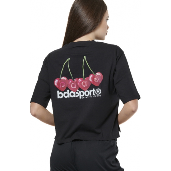 Body Action ΓΥΝΑΙΚΕΙΟ T-SHIRT 051520-BLACK Body Action ΓΥΝΑΙΚΕΙΟ T-SHIRT 051520-BLACK