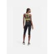 Reebok Training Γυναικείο Capri Κολάν Μαύρο 100215141 Reebok Training Γυναικείο Capri Κολάν Μαύρο 100215141