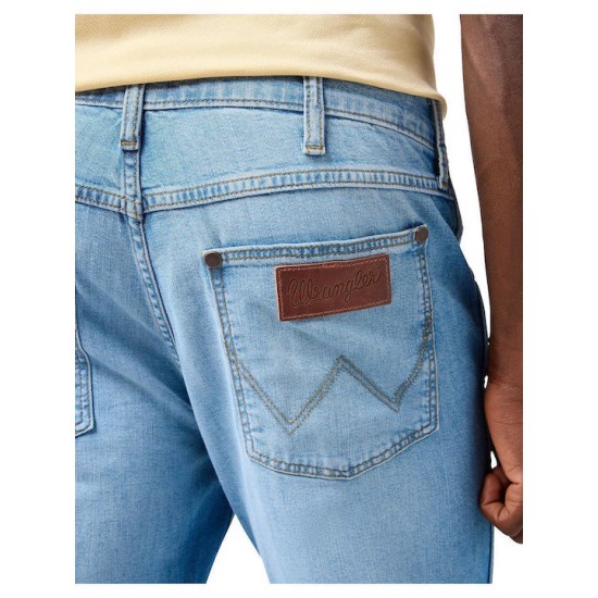 Wrangler Greensboro 803 Ανδρικό Παντελόνι Τζιν Μπλε 112362439 - slate shade Wrangler Greensboro 803 Ανδρικό Παντελόνι Τζιν Μπλε 112362439 - slate shade