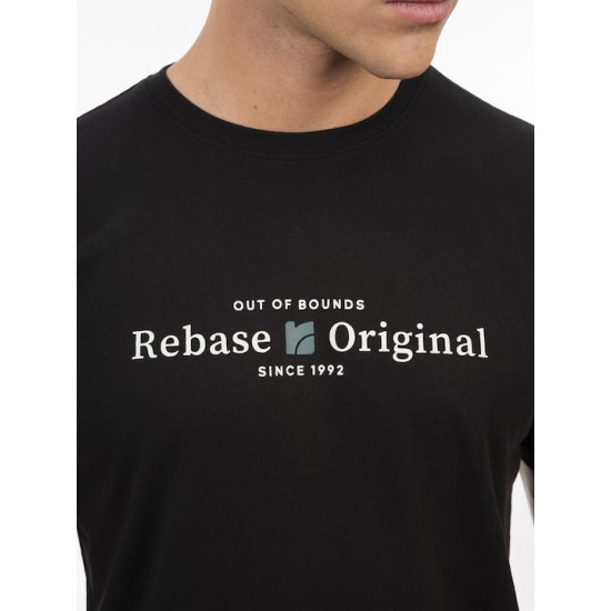 Rebase T-shirt  RTS-9015  Black