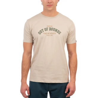 Rebase Ανδρική Μπλούζα T-Shirt 251RTS-9011-Ice Grey Μπεζ Rebase Ανδρική Μπλούζα T-Shirt 251RTS-9011-Ice Grey Μπεζ