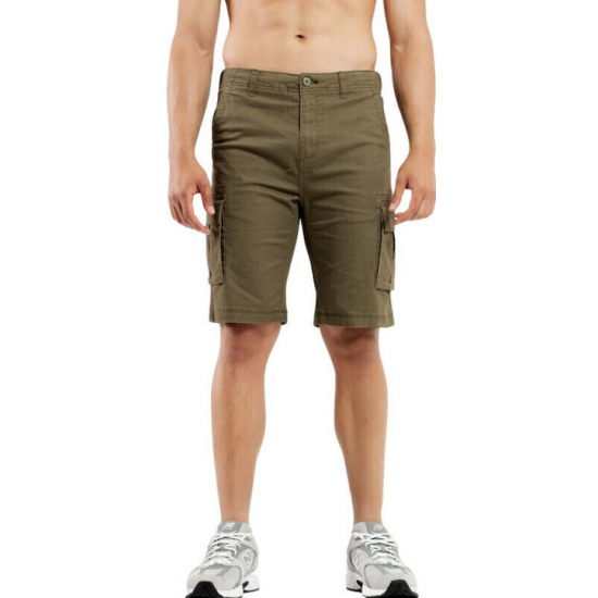 Be:Nation Ανδρική Βερμούδα Cargo Χακί 03312508 - khaki 13