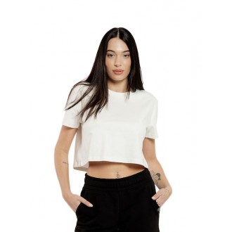 Be:Nation Γυναικείο Αθλητικό Crop Top Εκρού 05112509-2A Be:Nation Γυναικείο Αθλητικό Crop Top Εκρού 05112509-2A