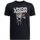 Under Armour Παιδικό T-shirt Μαύρο 1389991-001 Under Armour Παιδικό T-shirt Μαύρο 1389991-001